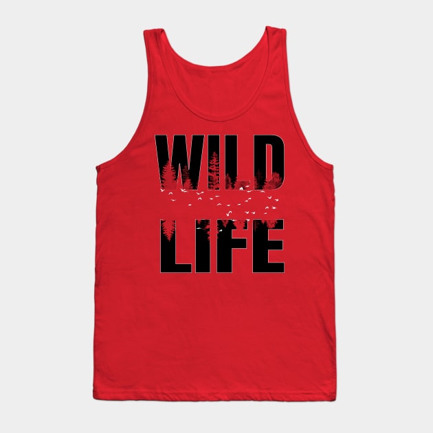 Wild-Life Tank Top by piksimp